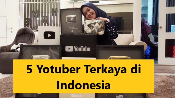 5 Yotuber Terkaya di Indonesia